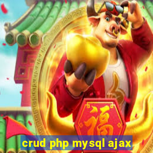 crud php mysql ajax